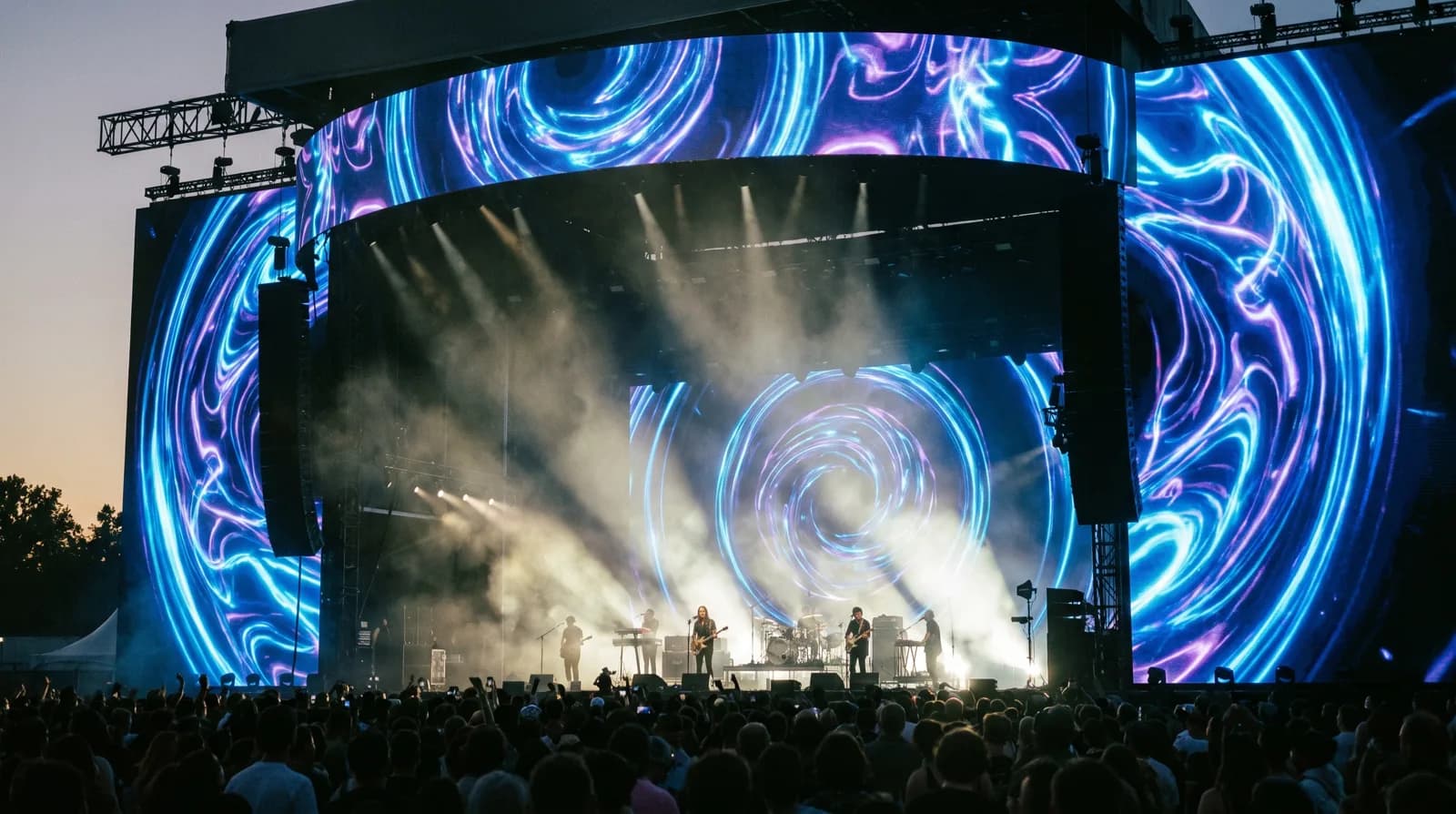 Curved & Creative LED: Walls That Become the Set