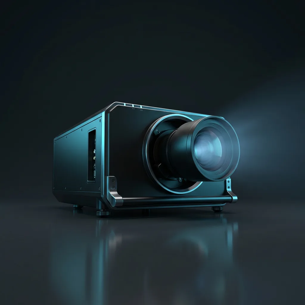 High-lumen laser projector