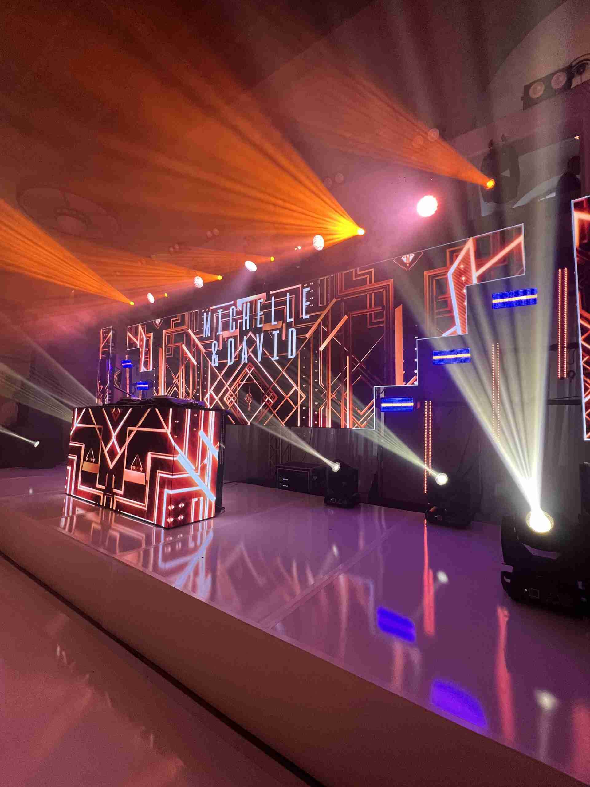 Creative Visual Effects & Monogram Projection​